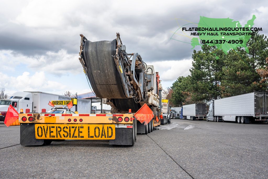Hauling Construction Equipment, Flatbed Trucking Companies, Wide Load Trucking