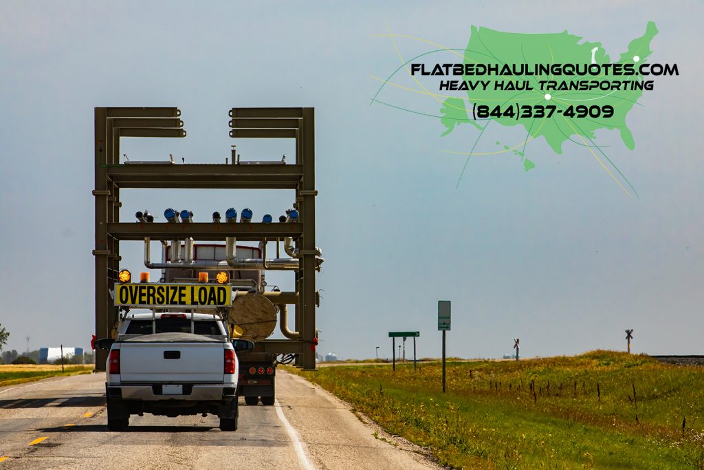Hauling Construction Materials, Flatbed Trucking Companies, Wide Load Trucking