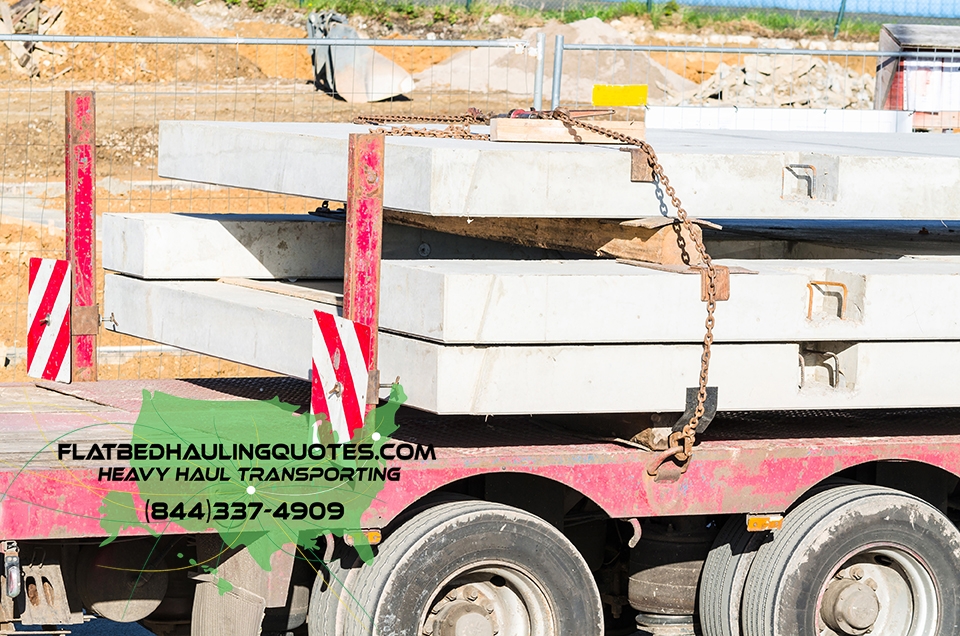Construction Material Hauler, Flatbed Trucking Companies, Flatbed Trucking Company