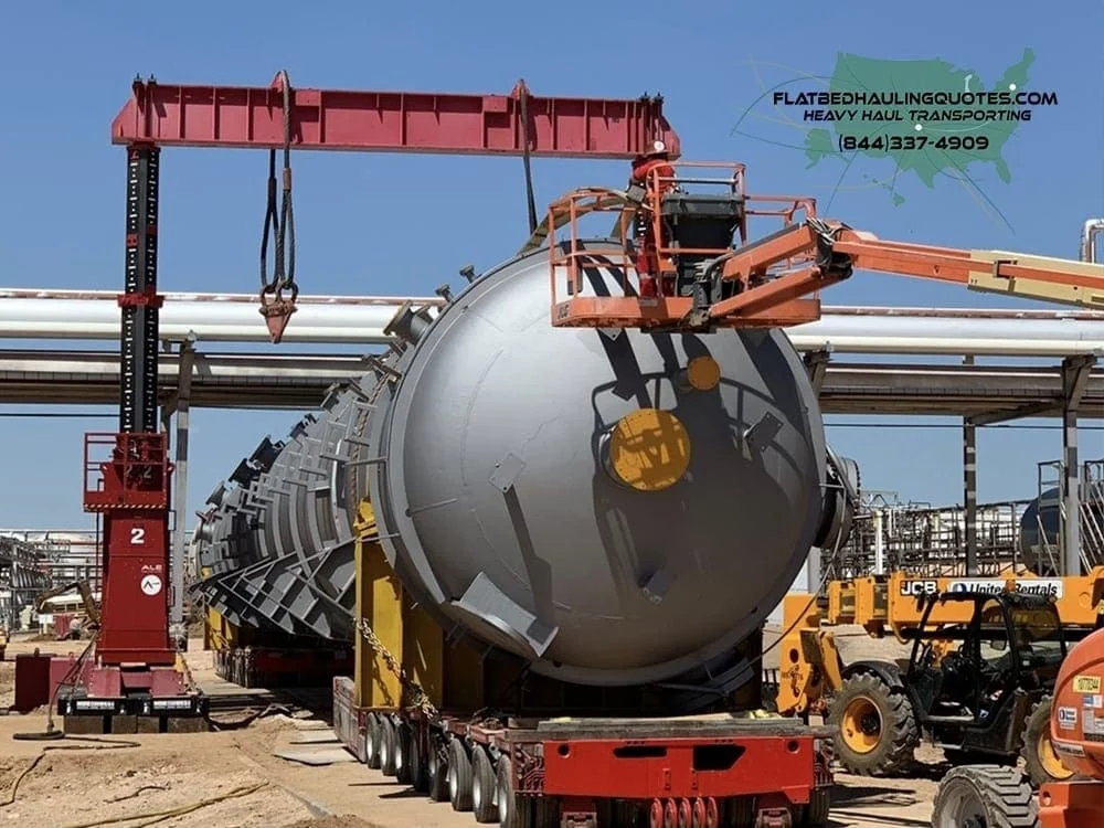 Refinery Equipment Transporter services