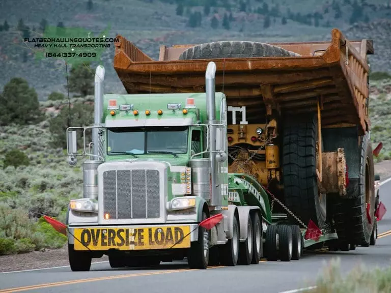 flatbed oversize trucking