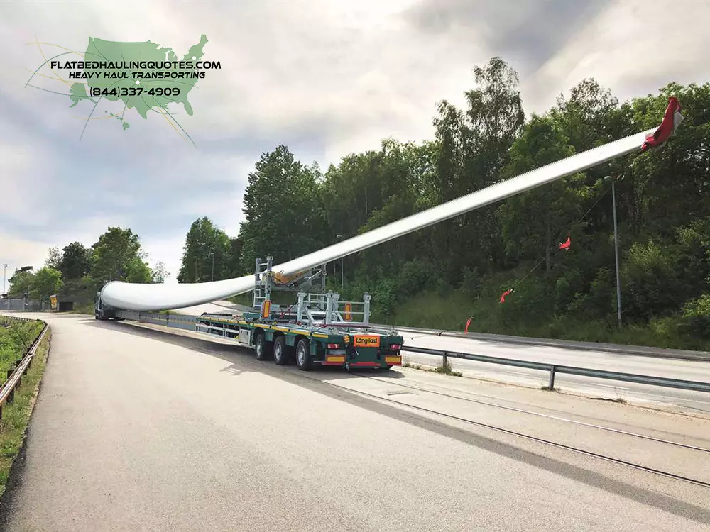 Wind Turbines and Blades Transport: Overcoming Challenges in Renewable Energy Infrastructure Logistics with Wind Turbine Heavy Haul Transport Carriers