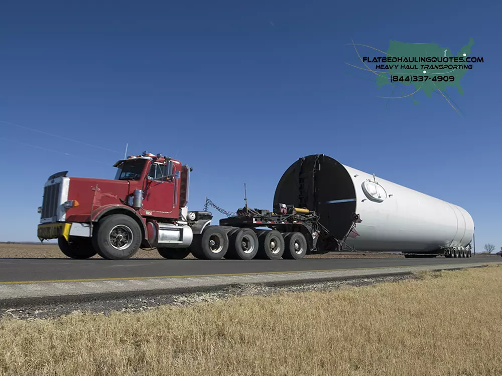 Turbine Transportation, Flatbed Trucking Companies, Heavy Hauling Transport