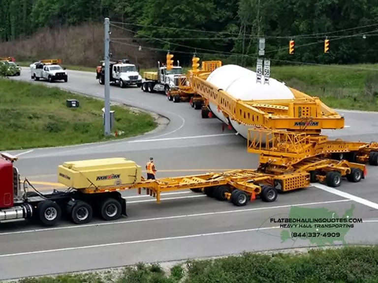 California to Florida Flatbed Heavy Hauler Transport