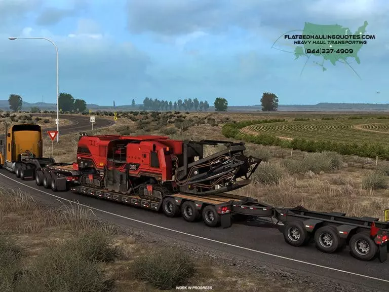 flatbed truck shipping