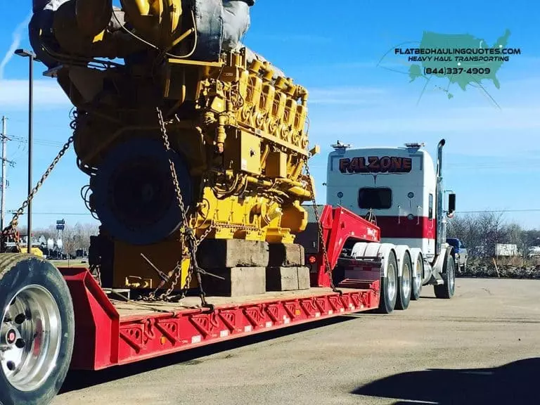heavy machinery transportation