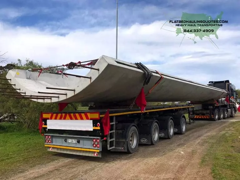 Texas to New York flatbed transport