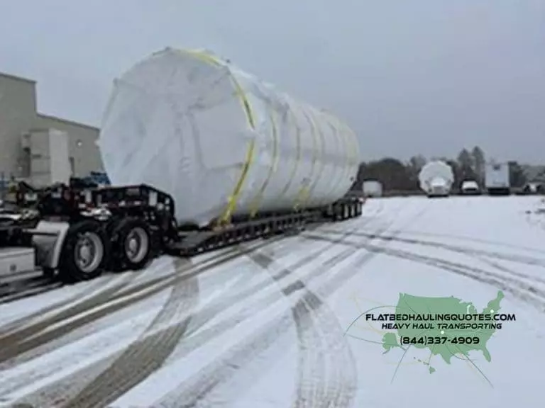 lowboy transport services
