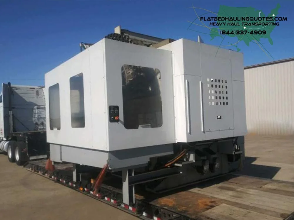 CNC Machine equipment hauling