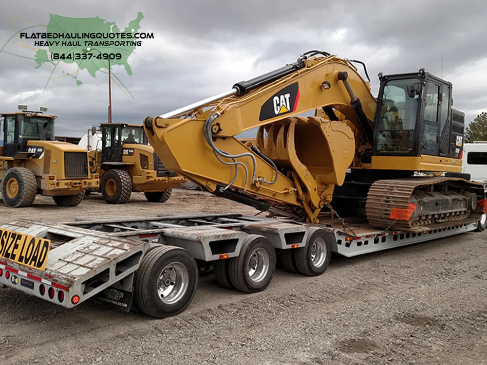 Heavy Machinery Transporting