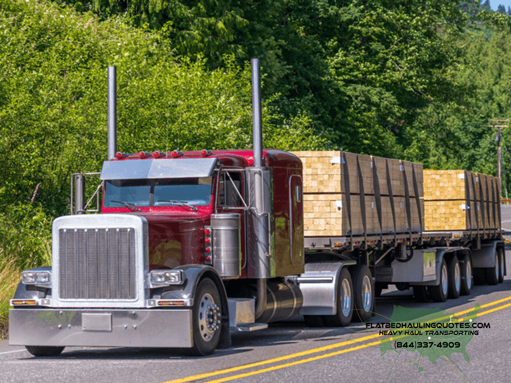Flatbed Transportation Across Counties